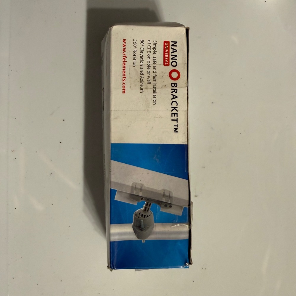RF Elements NanoBracket Universal NB-U CPE Wall Pole Mount 360 Rotation Gray